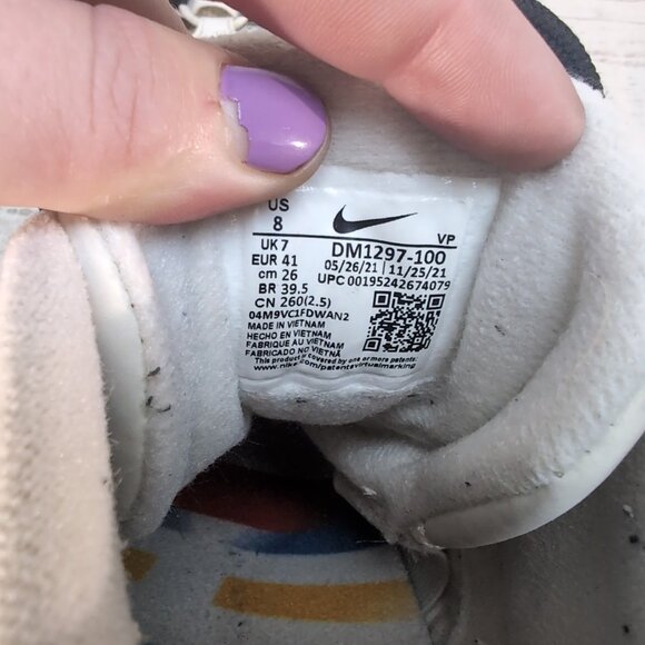 Nike Air More Uptempo '96 "Primary Colors" Men Size 8 - Picture 3 of 7